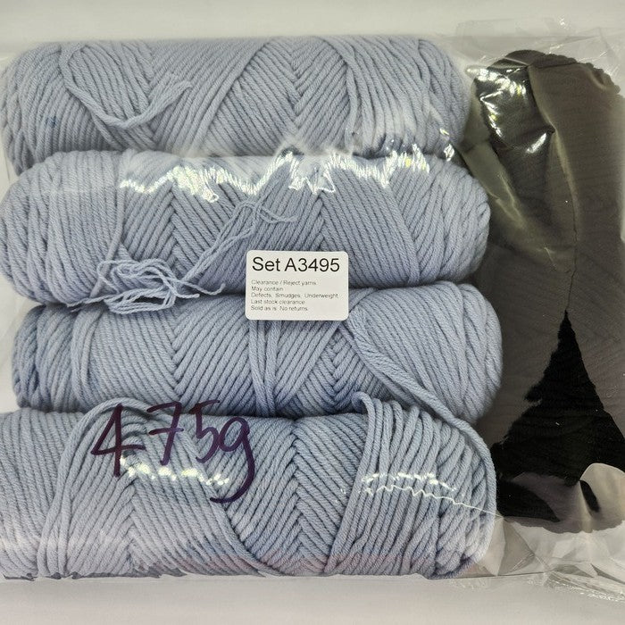 Economy Cotton ECA2 Clearance / Reject yarns (5 balls per pack) Page 01 Benang Kait