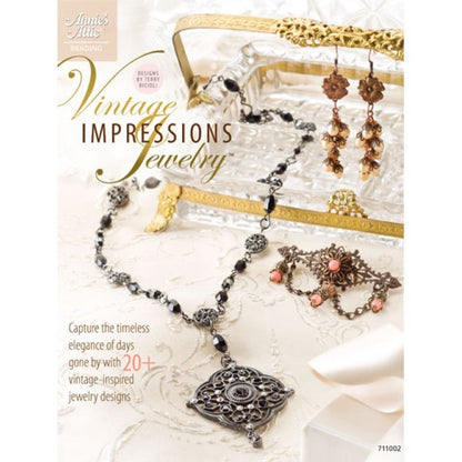 Vintage Impressions Jewelry BOK-222 Beading Book English
