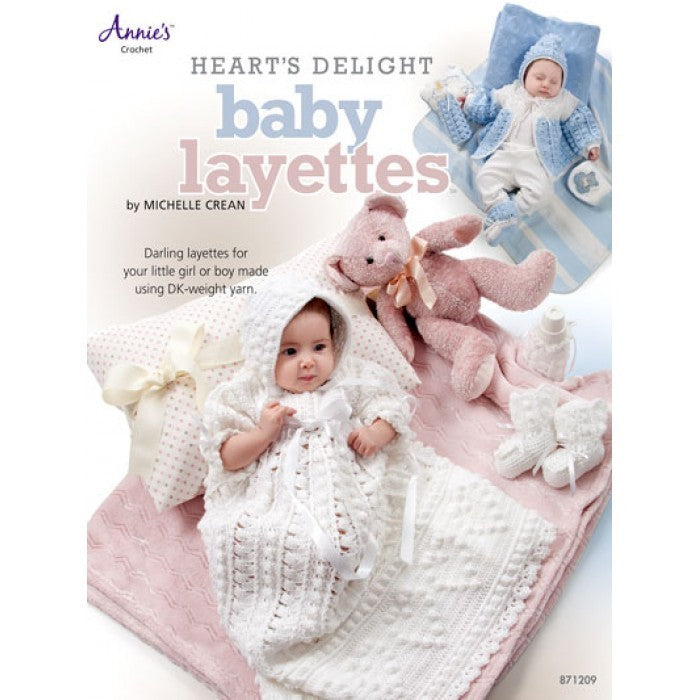 Heart's Delight Baby Layettes BOK-227 Crochet Book English