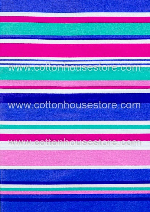 Cotton Fabric 30005-X Stripes 1m