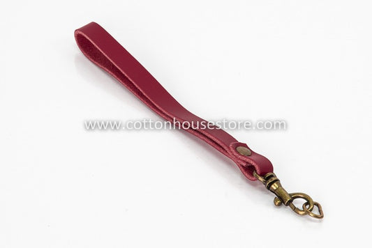 Leather Purse Handle Red 261 (1pc) DIY Bag Making Beg