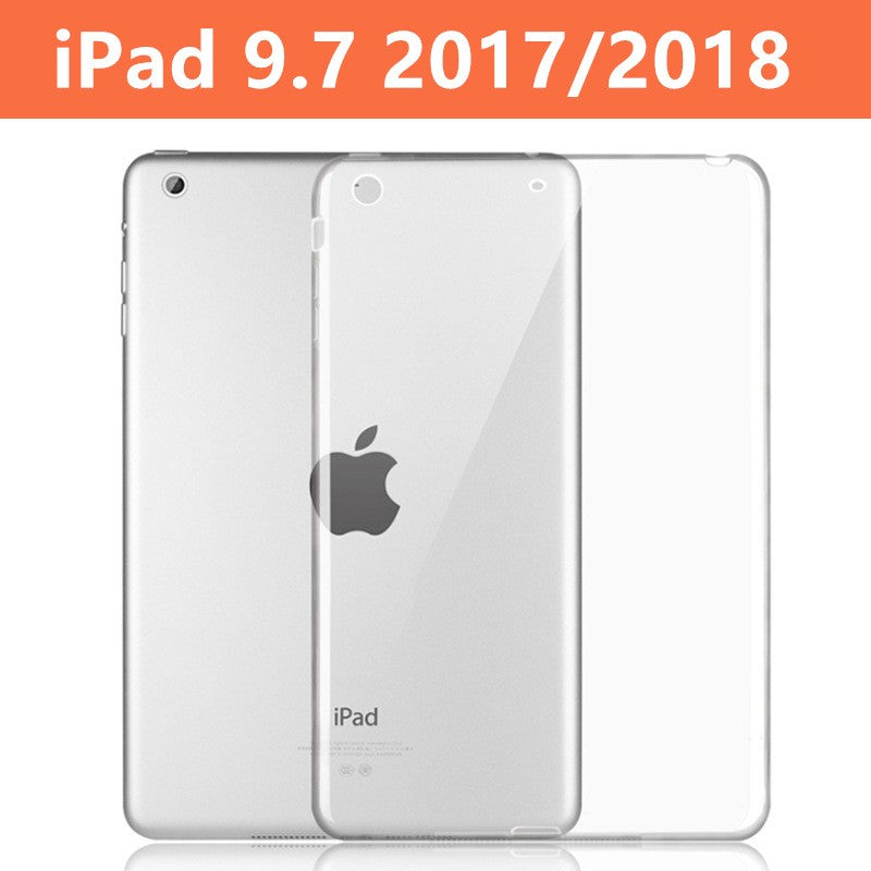 Silicone Case Cover Apple iPad 5 6 7 8 9 9.7" Casing Clear 
